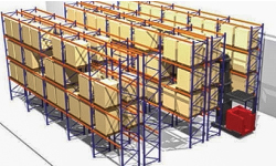 Single Deep Pallet Rack