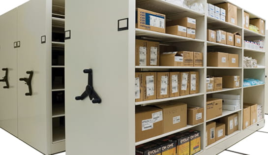 Products, Storage and Structures, Pieces and Parts Storage, Mobile Shelving